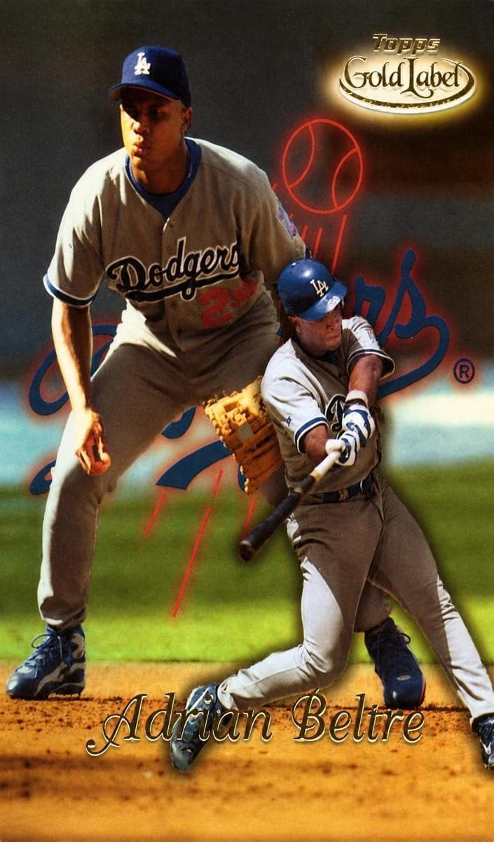 Adrian Beltre 1999 topps Topps Gold Label