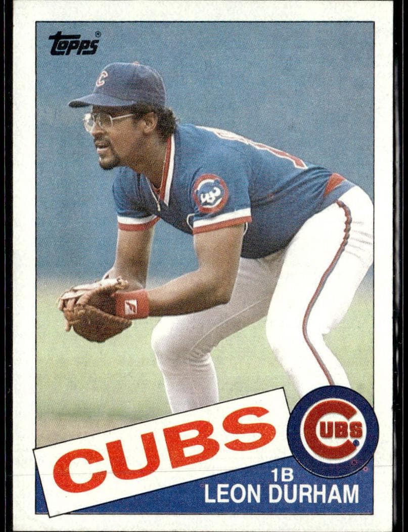 Leon Durham trading card