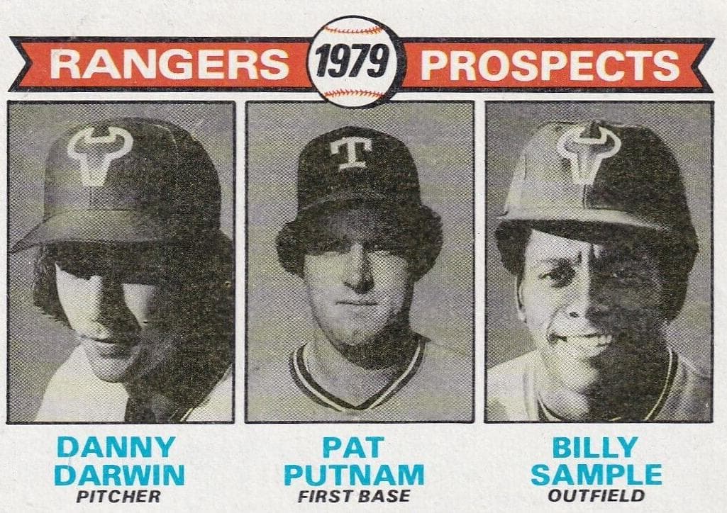 Rangers 1979 Prospects (Danny Darwin / Pat Putnam / Billy Sample) #713