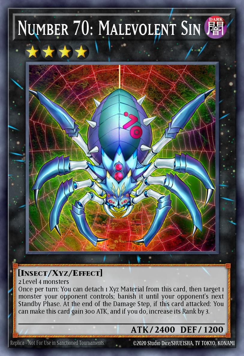 Number 70: Malevolent Sin #DUSA-EN014