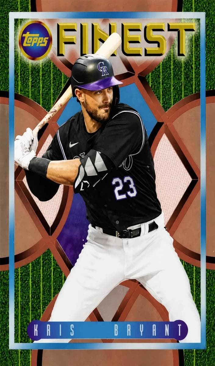 Kris Bryant 2022 unknown Finest Flashbacks