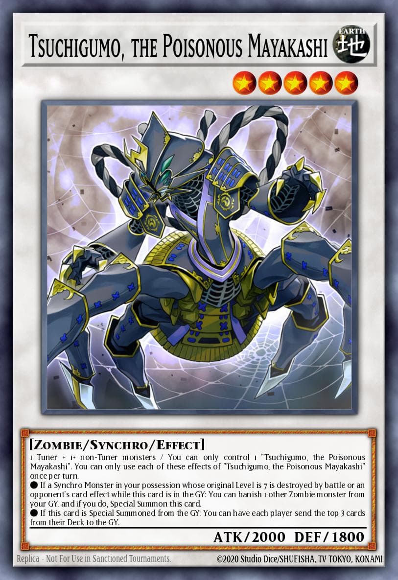Tsuchigumo, the Poisonous Mayakashi #HISU-EN033