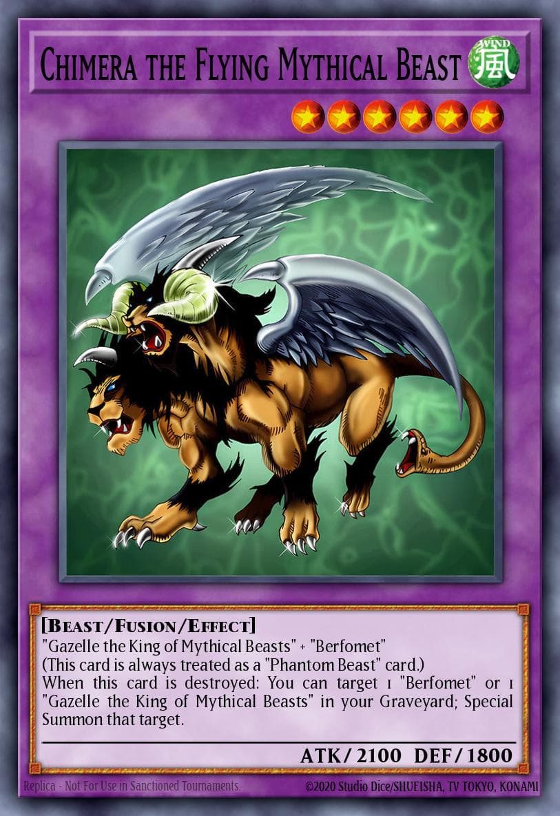 Chimera the Flying Mythical Beast 2016 Yu-Gi-Oh!
