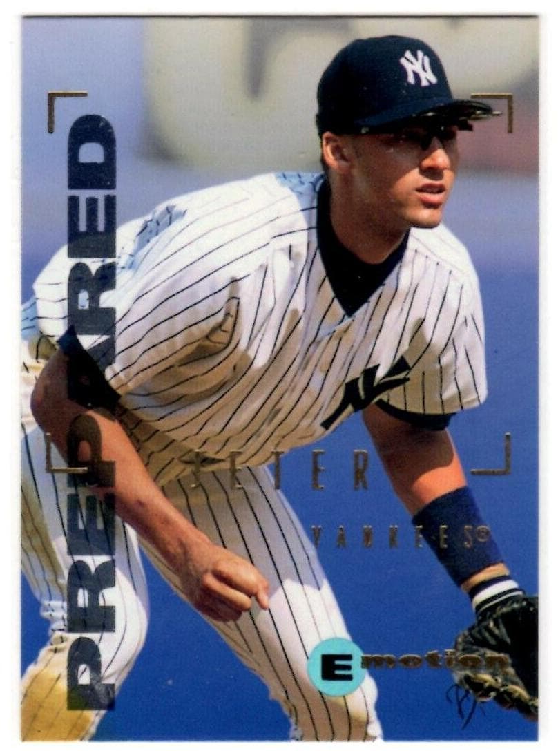 Derek Jeter 1995 skybox Emotion