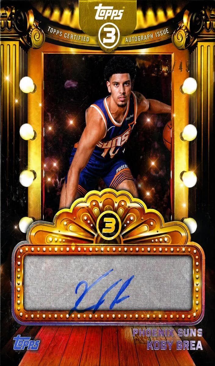 Koby Brea 2025 topps Topps 3
