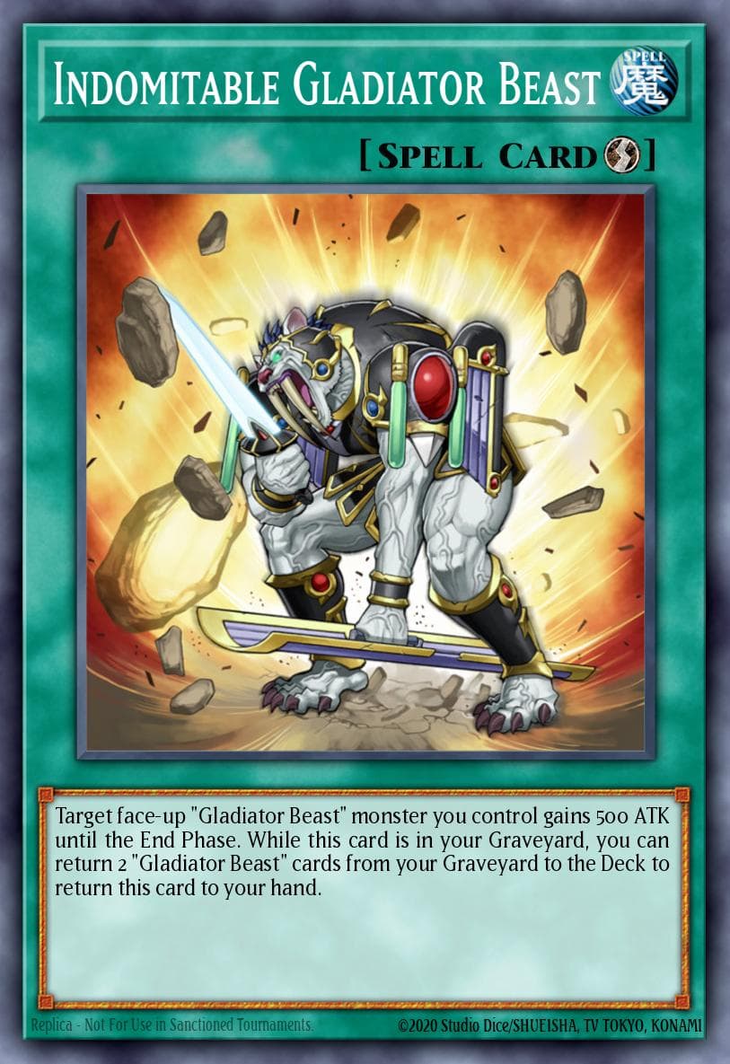 Indomitable Gladiator Beast 2009 Yu-Gi-Oh! Crimson Crisis
