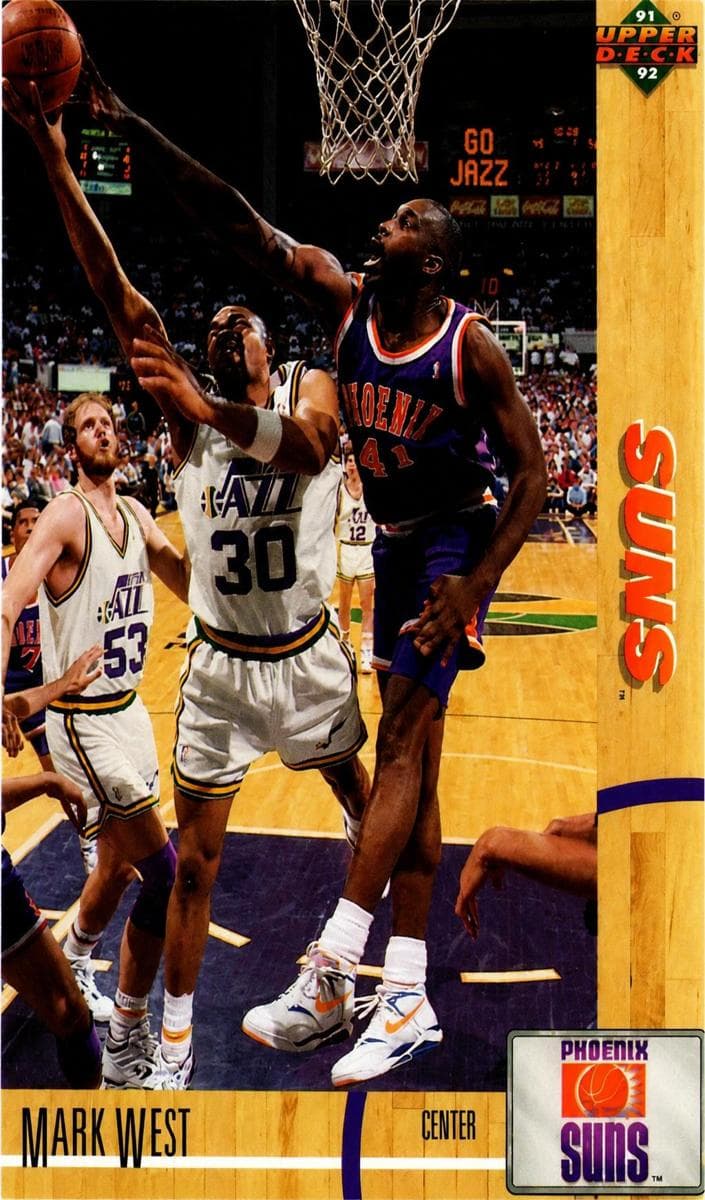 Mark West 1991 upper-deck Upper Deck