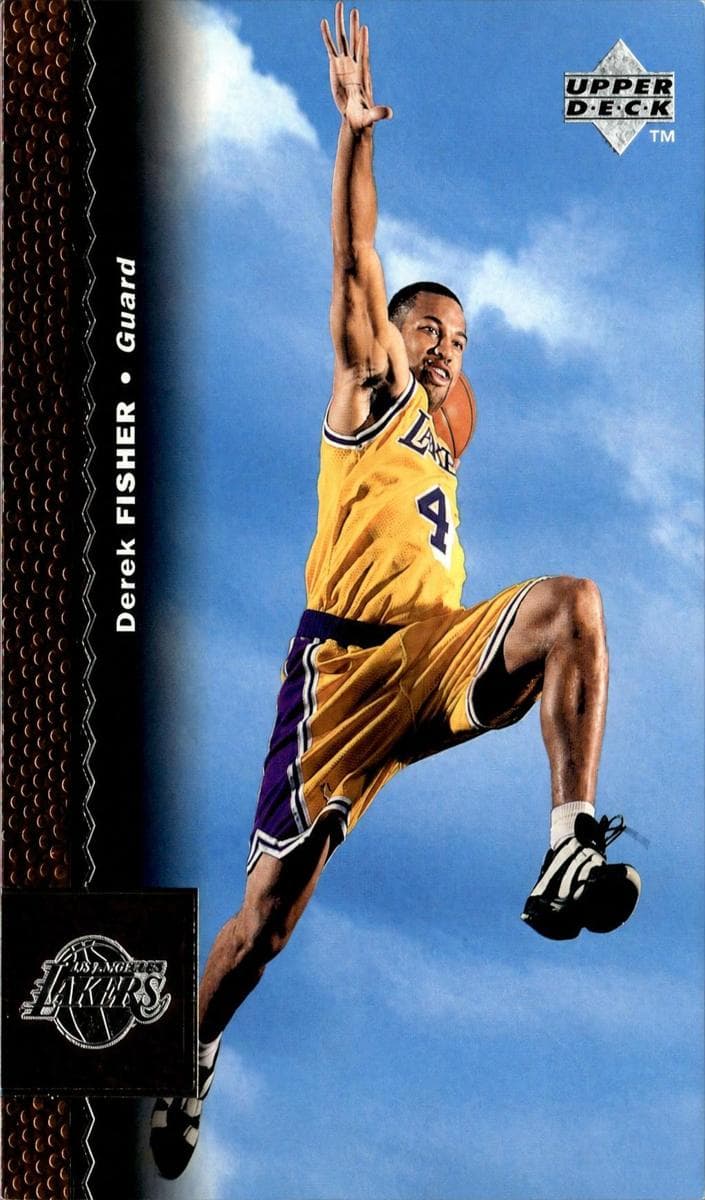 Derek Fisher 1996 upper-deck Upper Deck