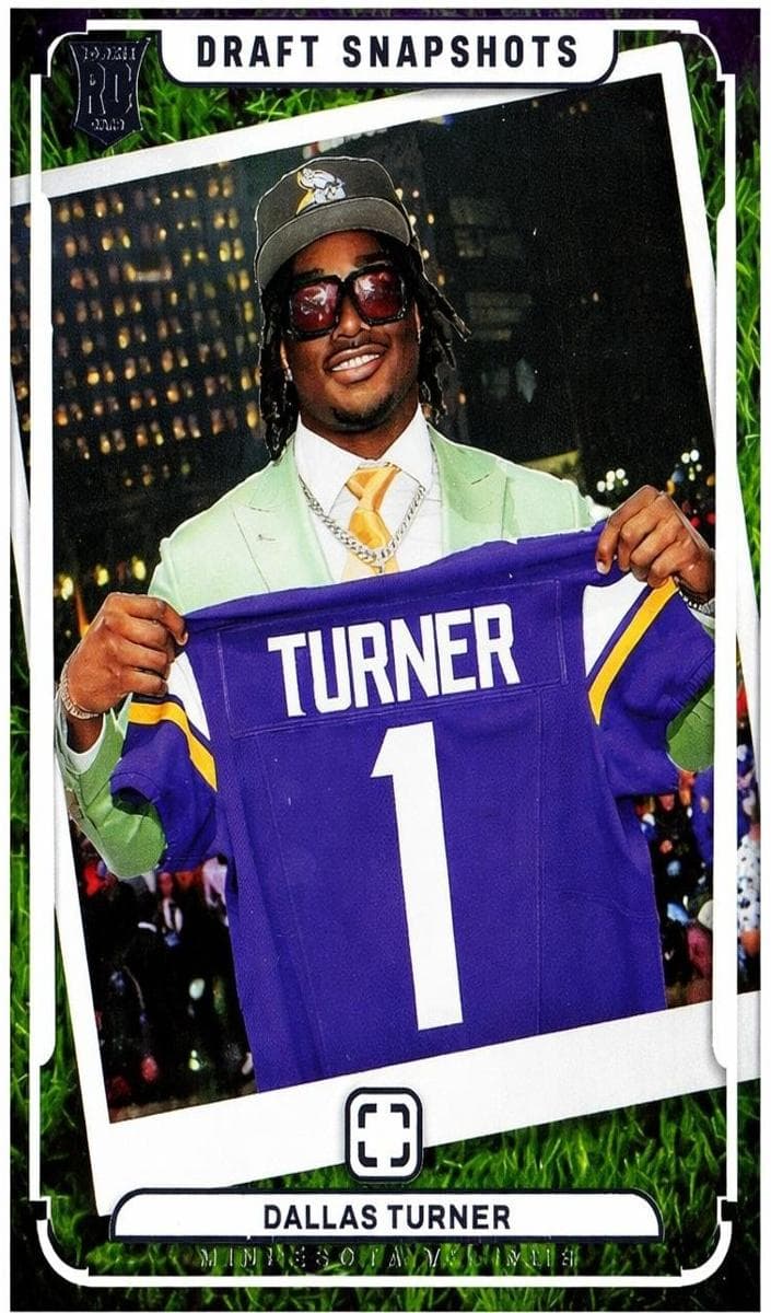 Dallas Turner 2024 panini Panini Photogenic