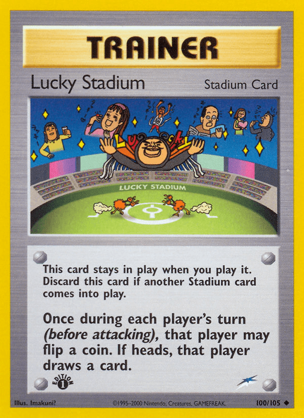 Lucky Stadium 2002 Pokemon Neo Destiny 1st Edition