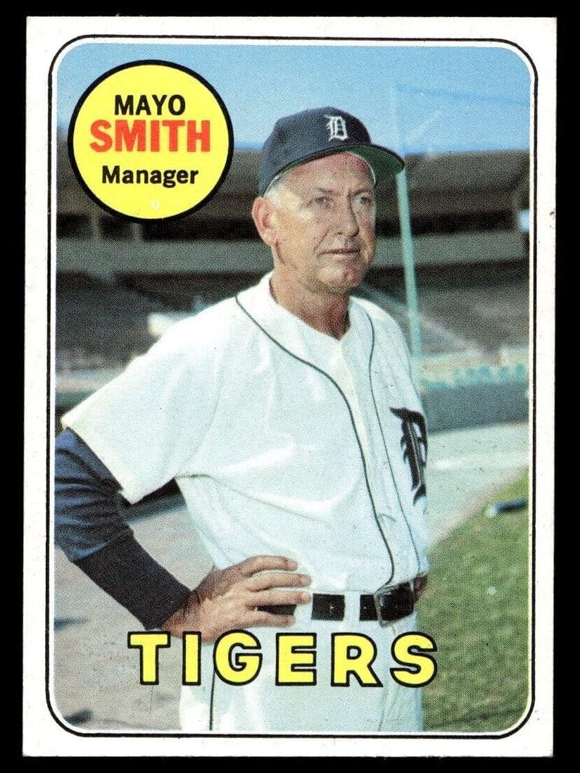 Mayo Smith 1969 topps Topps