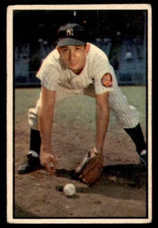 Billy Martin 1953 bowman Bowman Color