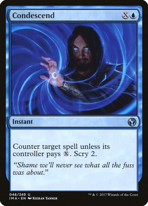 Condescend 2017 Magic: The Gathering Iconic Masters