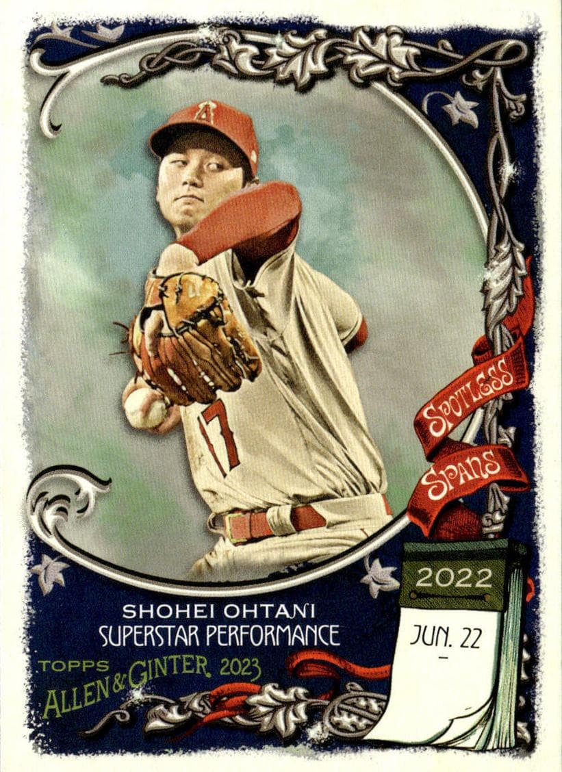 Shohei Ohtani 2023 topps Topps Allen & Ginter
