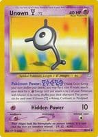 Unown Y 2001 Pokemon
