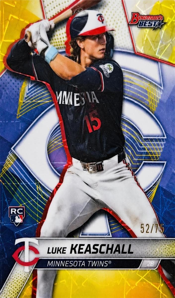 Luke Keaschall 2025 bowman Bowman Best