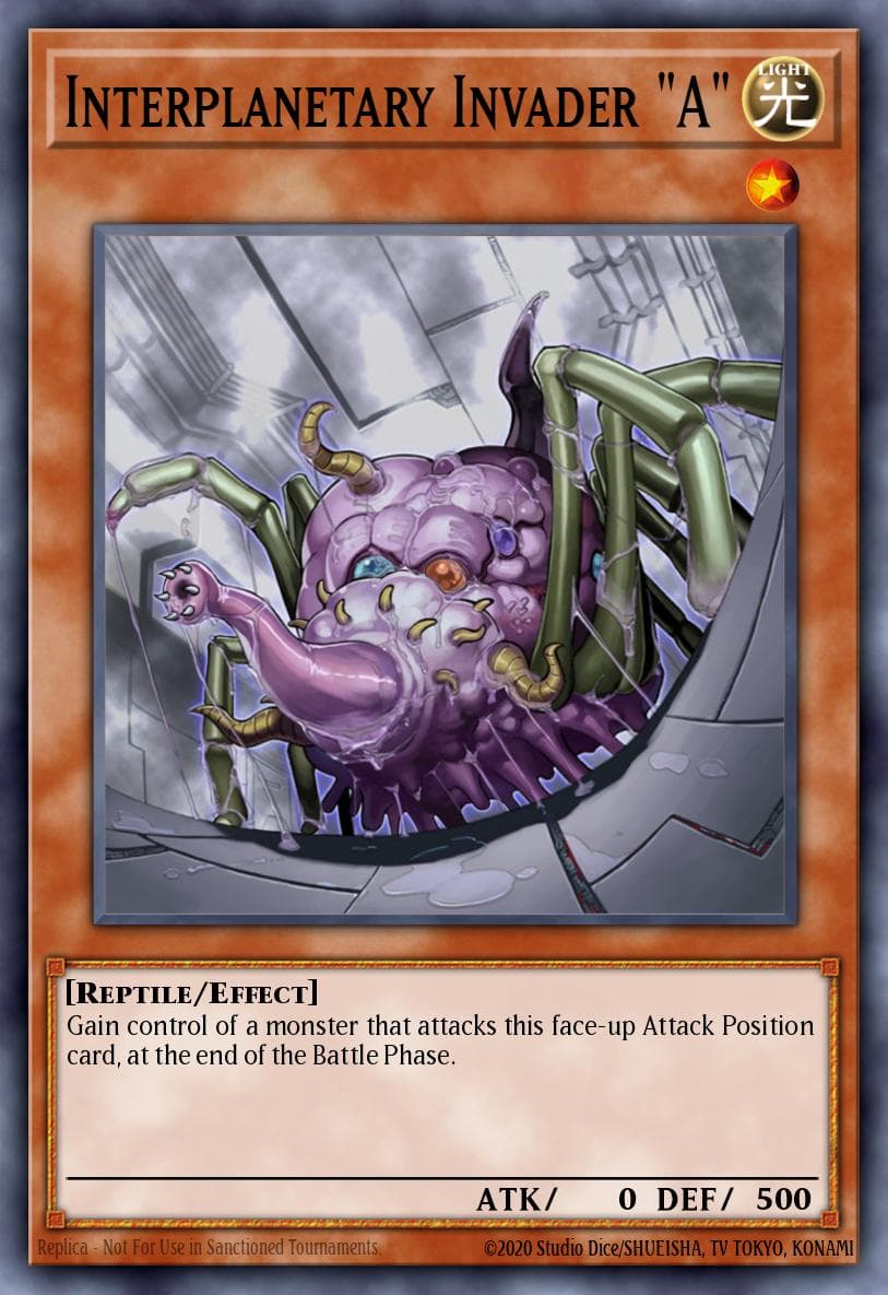 Interplanetary Invader "A" 2008 Yu-Gi-Oh! Japanese Light of Destruction