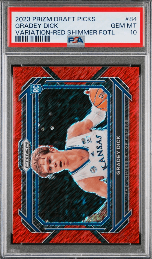 Gradey Dick 2023 panini Panini Prizm Draft Picks