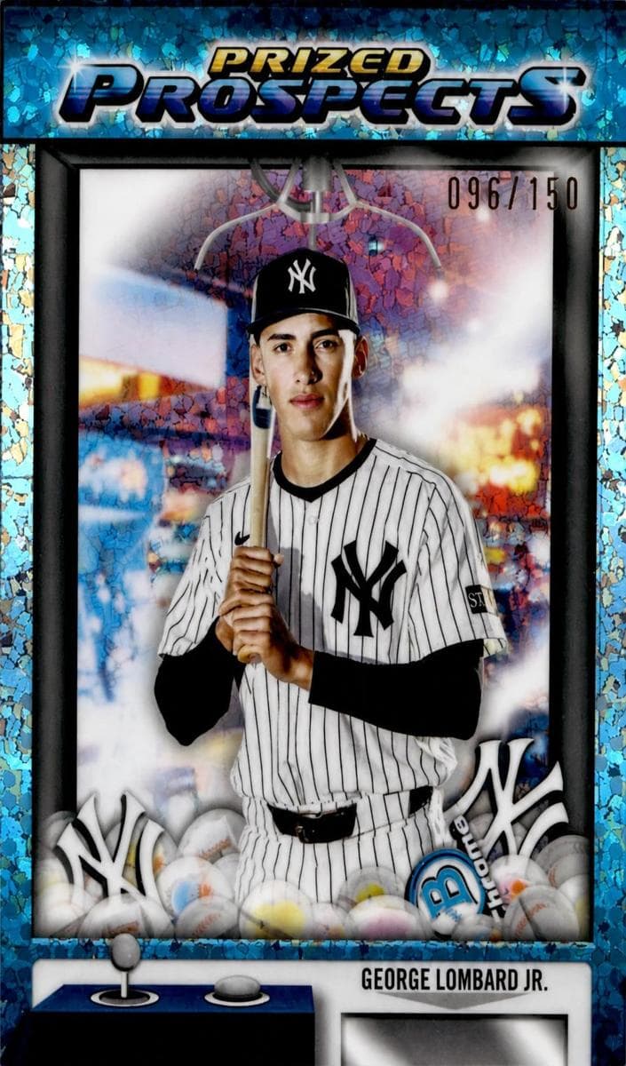 George Lombard Jr. 2025 bowman Bowman Draft Chrome