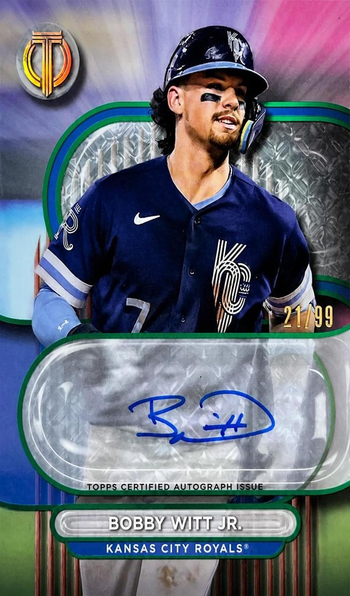 Bobby Witt Jr. 2024 topps Topps Tribute