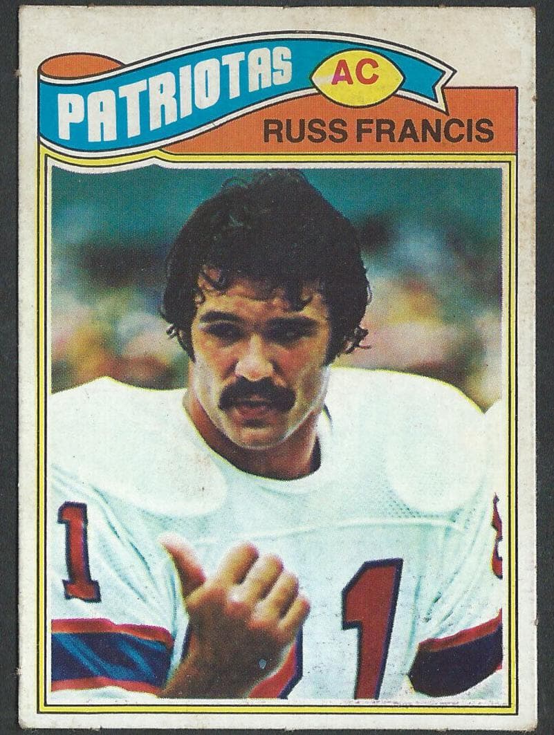 Russ Francis 1977 topps