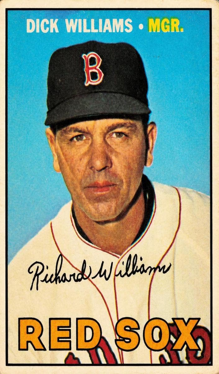 Dick Williams 1967 topps O-Pee-Chee
