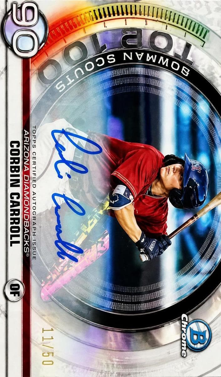 Corbin Carroll 2020 bowman Bowman