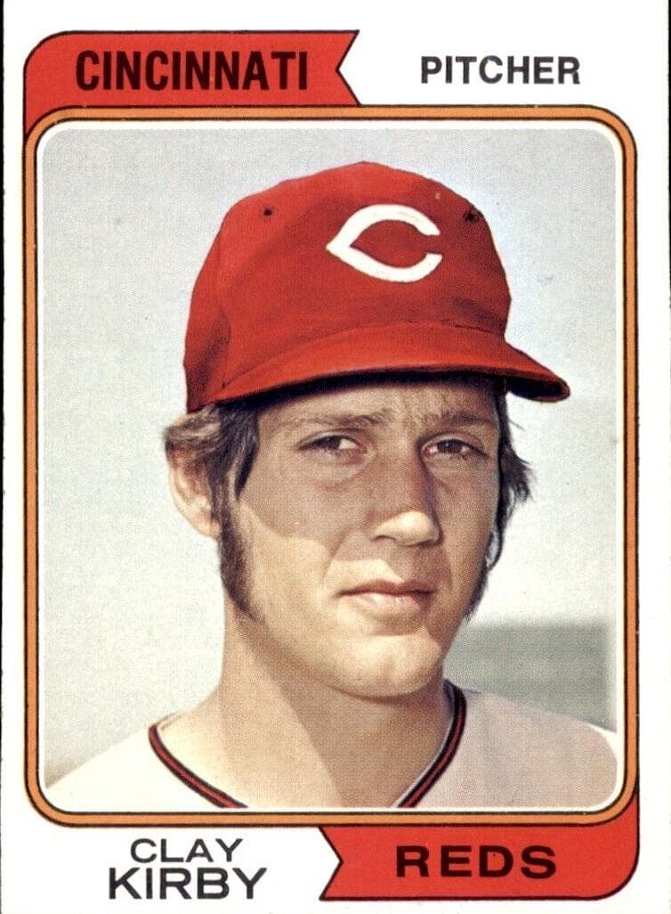 Clay Kirby 1974 topps Topps