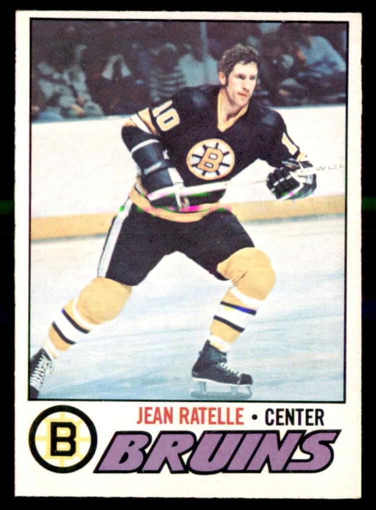 Jean Ratelle 1977 topps O-Pee-Chee