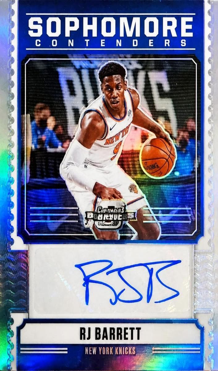 RJ Barrett 2020 panini Panini Contenders Optic