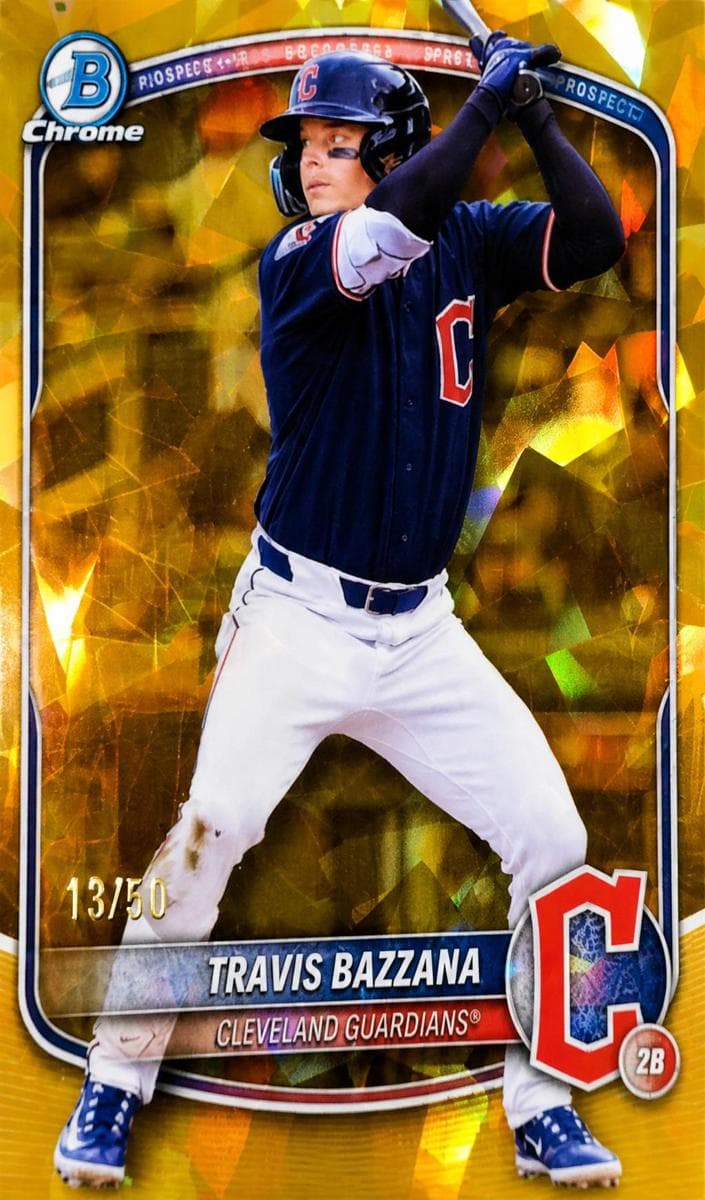 Travis Bazzana 2025 bowman Bowman Draft Sapphire