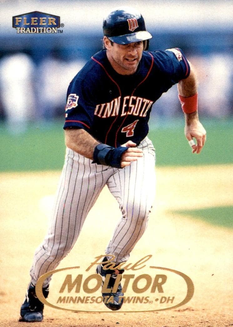 Paul Molitor 1998 fleer Fleer Tradition