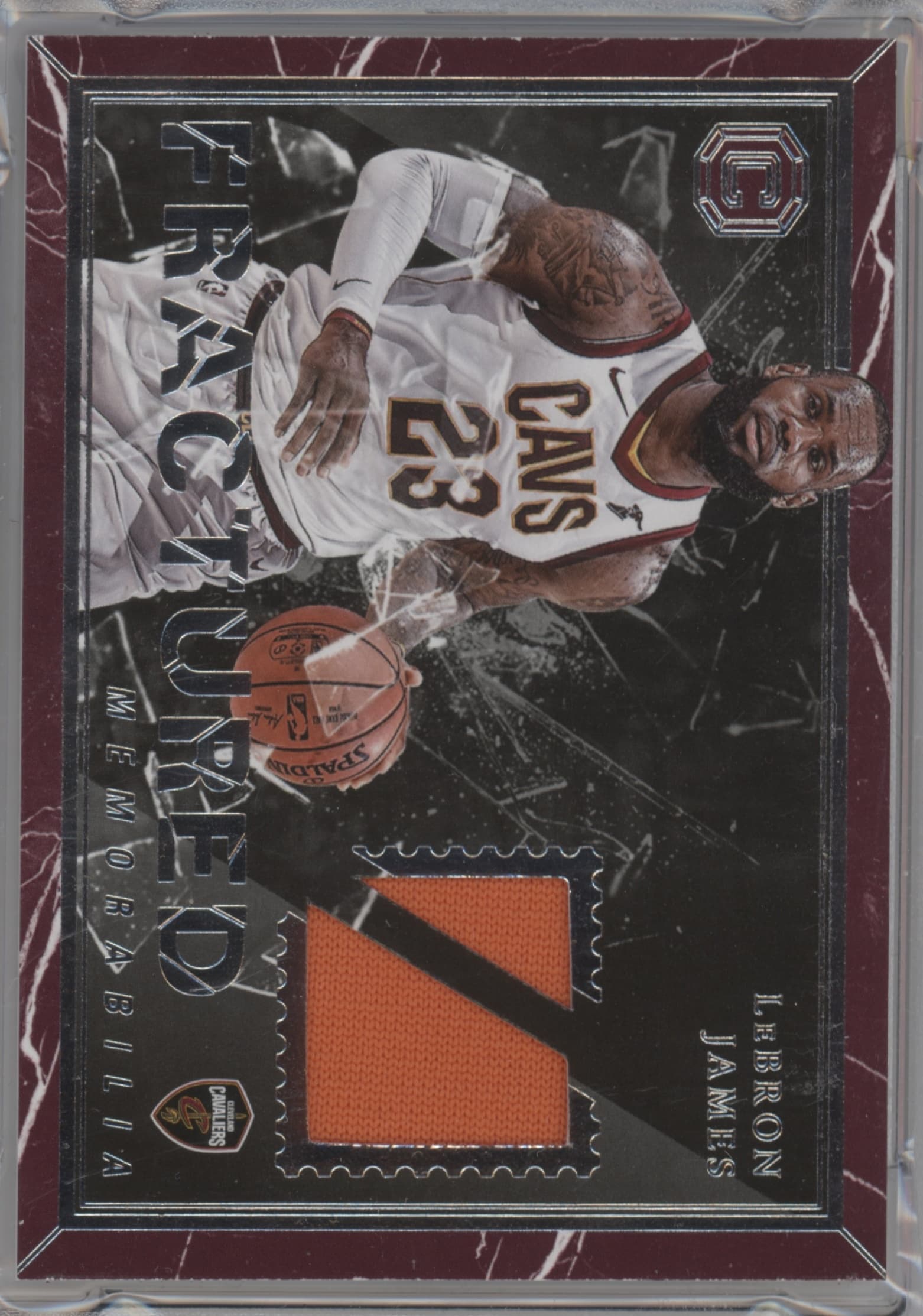 LeBron James 2017 panini