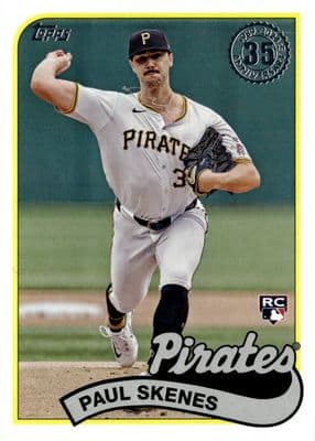 Paul Skenes 2024 topps Topps Update 1989 Topps Baseball