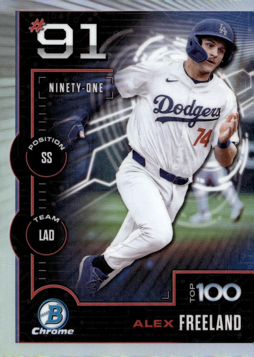 Alex Freeland 2025 bowman Bowman