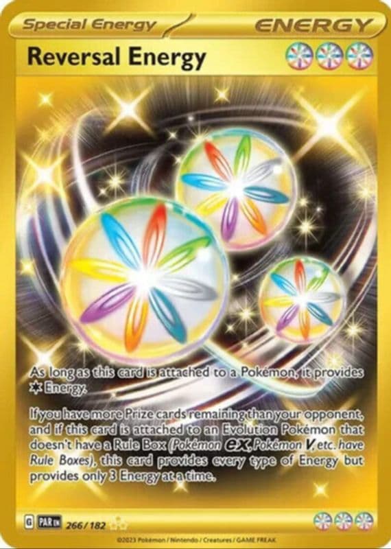 Reversal Energy 2023 Pokemon Paradox Rift