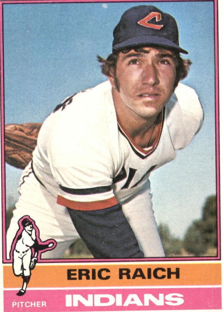 Eric Raich 1976 topps Topps