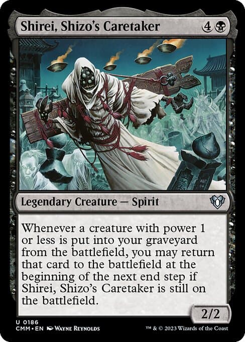 Shirei, Shizo's Caretaker 2023 Magic: The Gathering Commander Masters