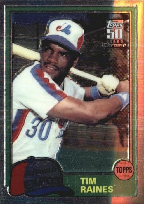 Tim Raines 2001 topps Topps Traded & Rookies