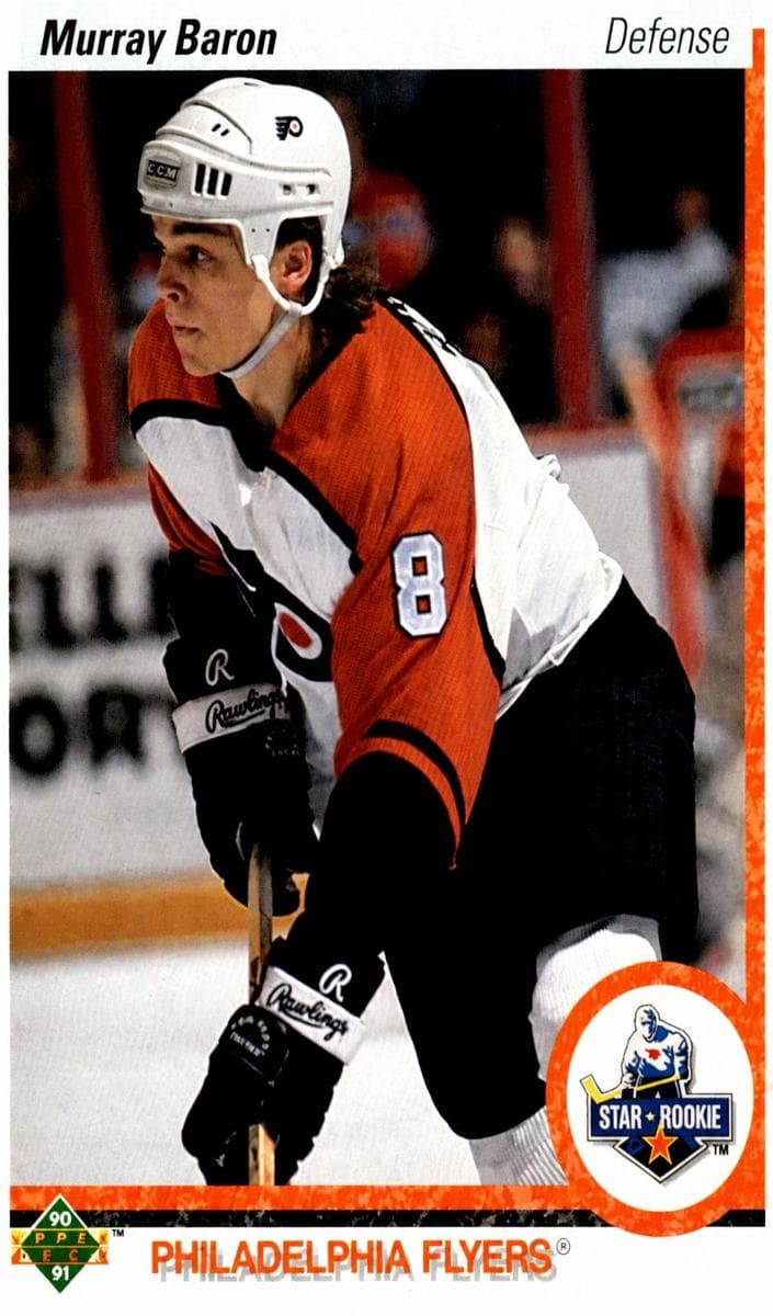 Murray Baron trading card