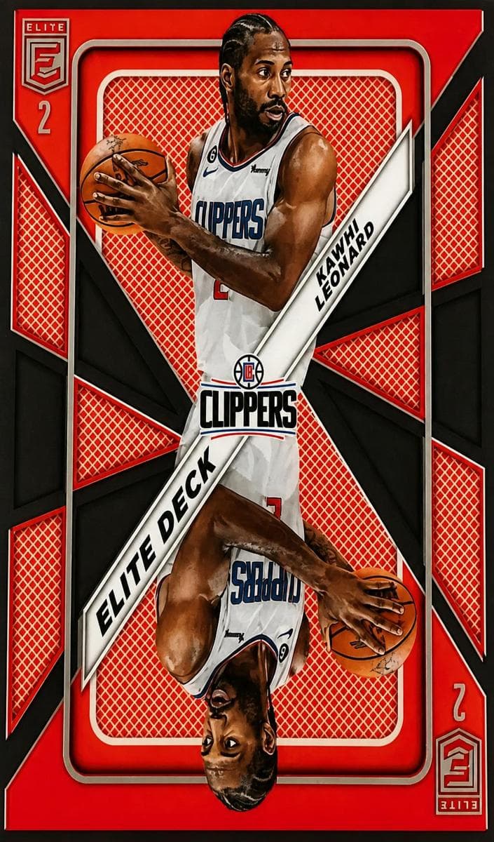 Kawhi Leonard 2023 panini Donruss Elite