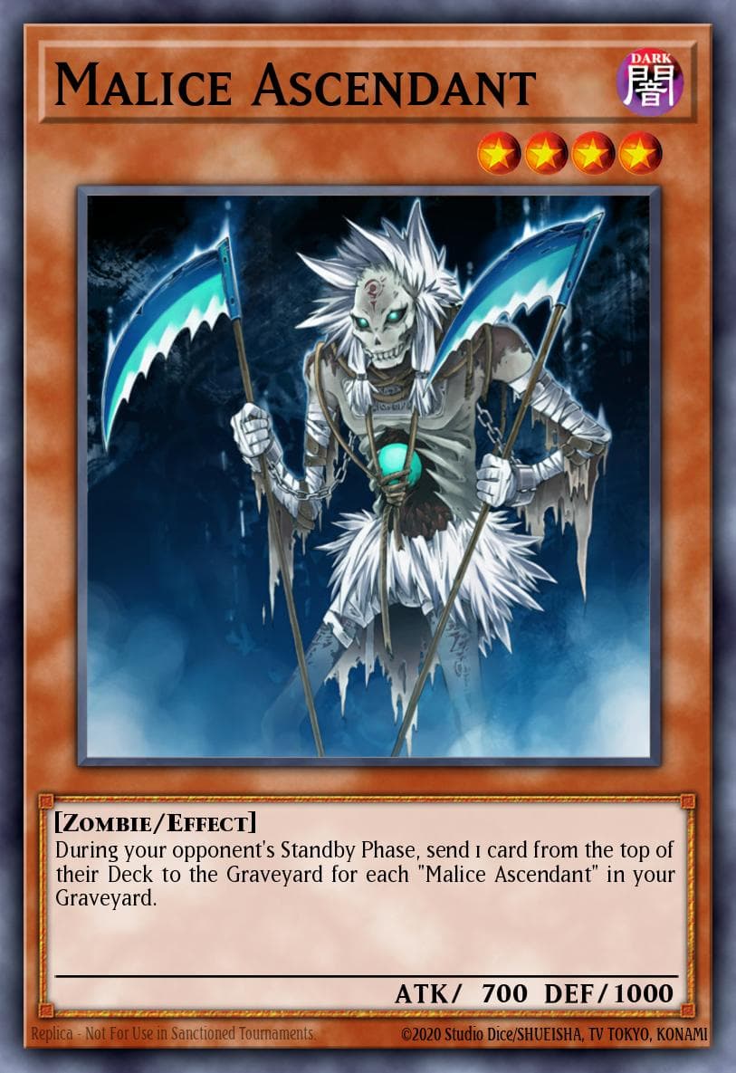 Malice Ascendant 2006 Yu-Gi-Oh! Shadow of Infinity