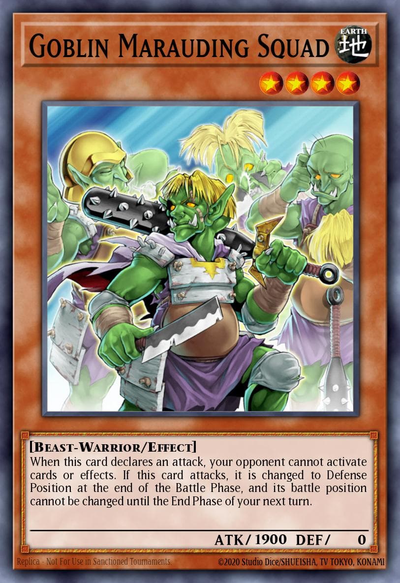 Goblin Marauding Squad 2012 Yu-Gi-Oh! Return of the Duelist