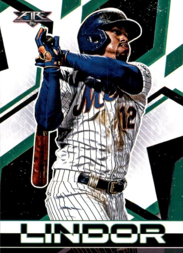Francisco Lindor 2021 topps Topps Fire