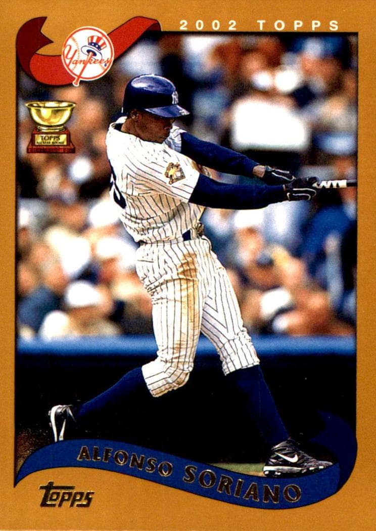 Alfonso Soriano trading card