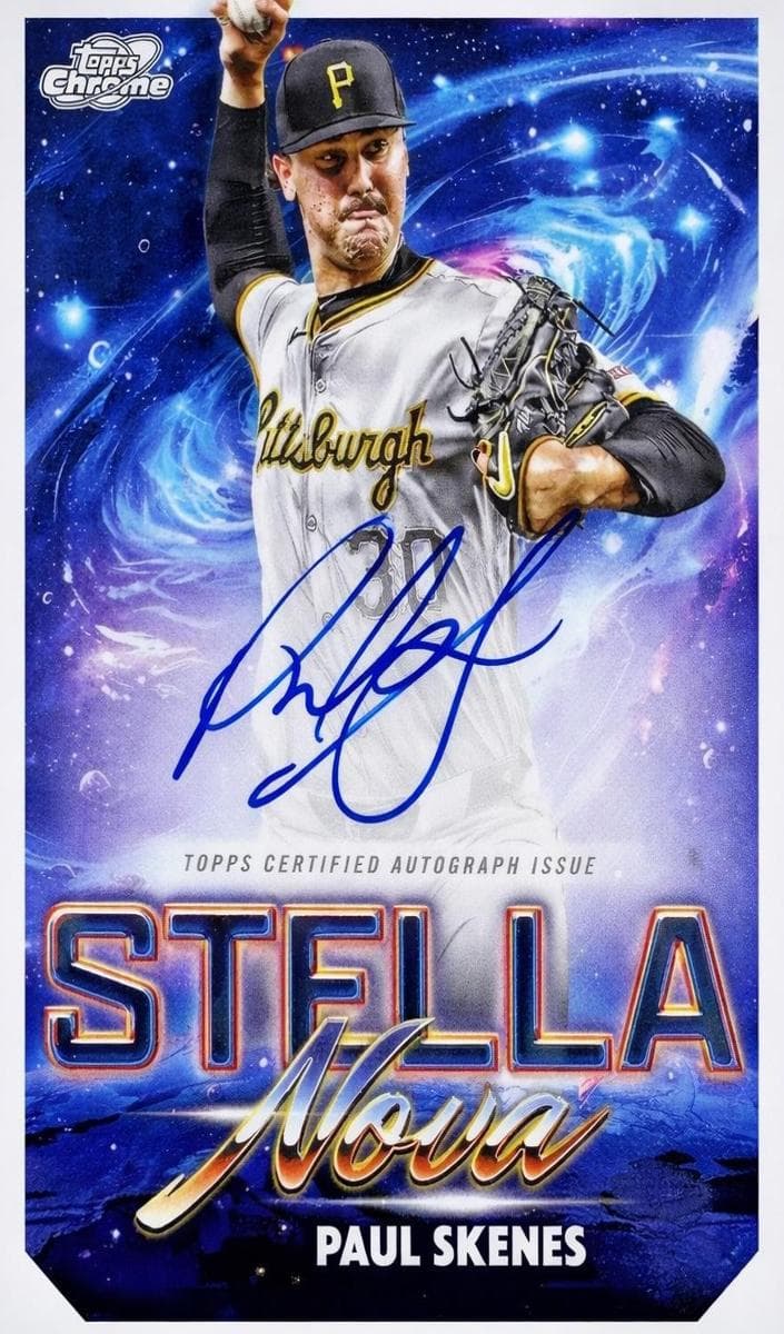 Paul Skenes 2025 topps Topps Cosmic Chrome