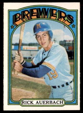 Rick Auerbach 1972 topps O-Pee-Chee
