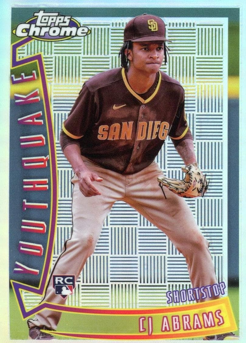 CJ Abrams 2022 topps Topps Chrome