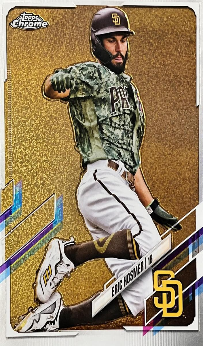 Eric Hosmer 2021 topps Topps Chrome