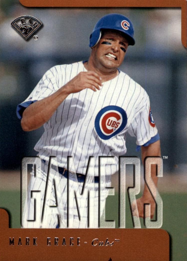 Mark Grace 1997 leaf Leaf